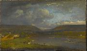 George Inness On the Delaware River oil painting